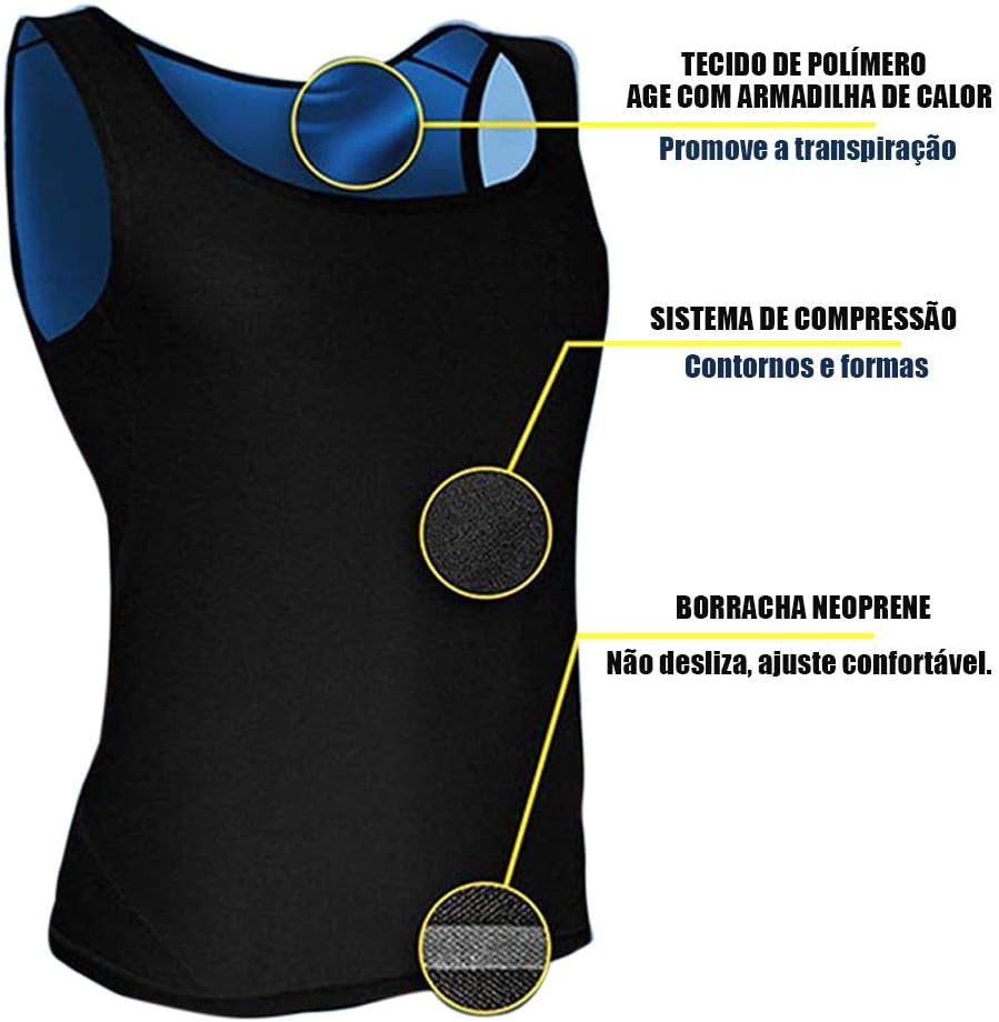 Camiseta térmica reductora de neopreno para mujer – quema grasa, adelgaza y potencia la sudoración