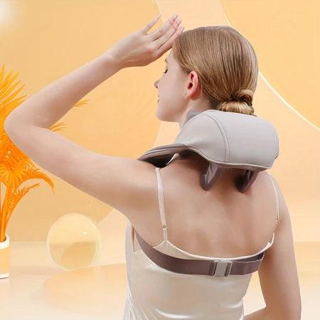 Masajeador Eléctrico Inteligente para Cuello y Hombros