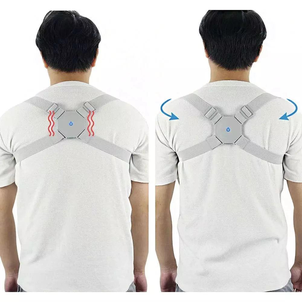 corrector postural inteligente unisex con sensor