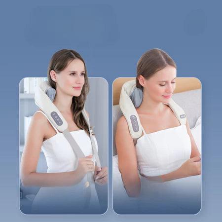 Masajeador Eléctrico Inteligente para Cuello y Hombros