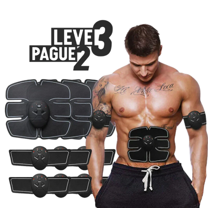 Muscle Machine PRO™ – Electroestimulador y Tonificador Muscular de Nivel Militar