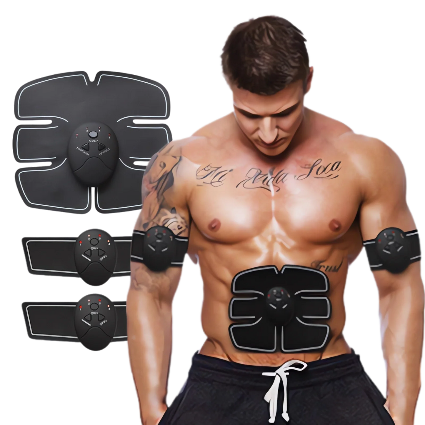 Muscle Machine PRO™ – Electroestimulador y Tonificador Muscular de Nivel Militar