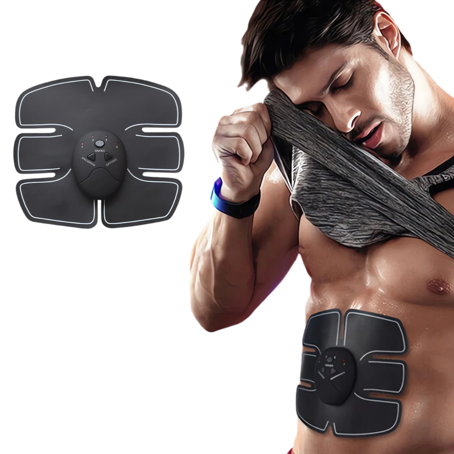 Muscle Machine PRO™ – Electroestimulador y Tonificador Muscular de Nivel Militar