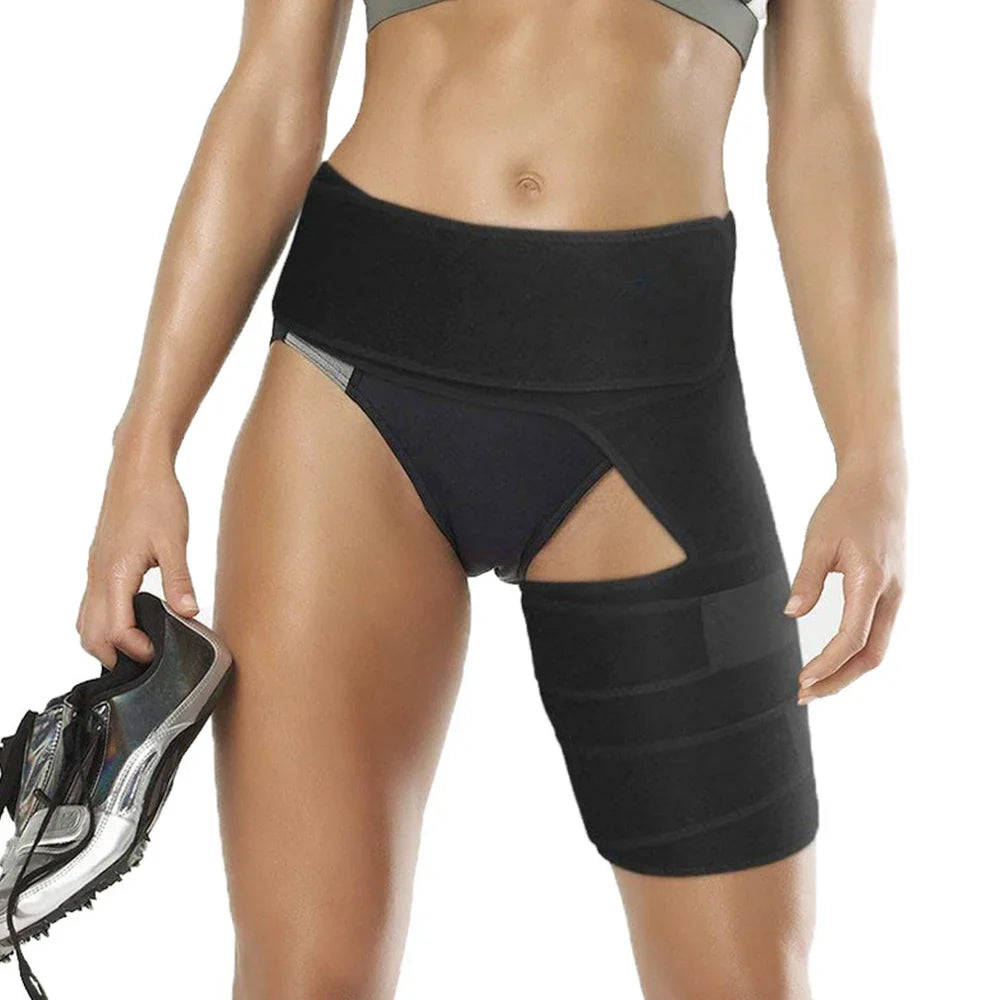 Soporte ajustable para la artritis – faja de apoyo para las articulaciones de la cadera, cintura y sacro, alivia el dolor y la tensión, protector para la artritis, cadera y muslo