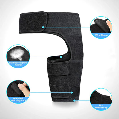 Soporte ajustable para la artritis – faja de apoyo para las articulaciones de la cadera, cintura y sacro, alivia el dolor y la tensión, protector para la artritis, cadera y muslo