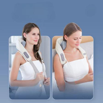 Masajeador Eléctrico Inteligente para Cuello y Hombros