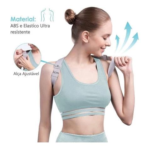 corrector postural inteligente unisex con sensor